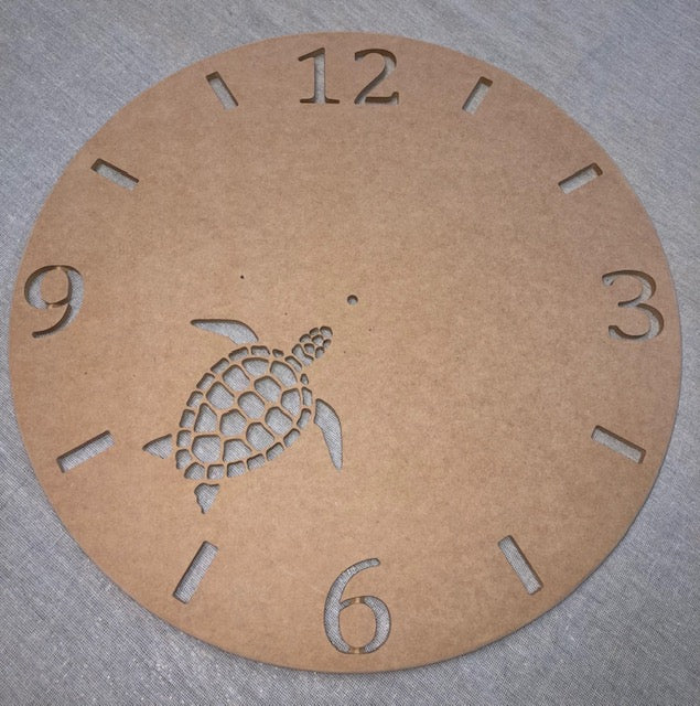 Clock - 60cm Blanks - Dolphin or Turtle