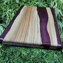 Load image into Gallery viewer, River Platter - Camphor Laurel in Dragons Breath/Black Onyx-SOLD