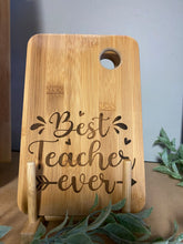 Load image into Gallery viewer, Best Teacher Ever - Laser Engraved Board